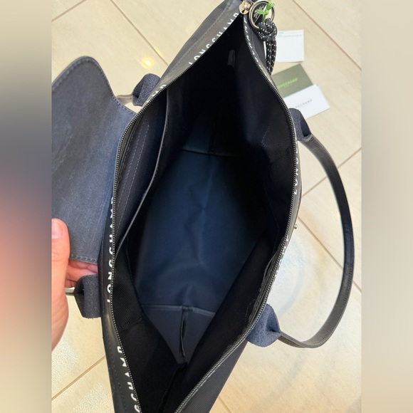 NWT Longchamp Le Pliage Energy Large Tote Bag in Black - Picture 9 of 14